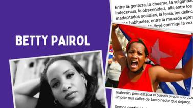 Betty Pairol: Cubana denuncia a ONU por uso de su foto como si fuera opositora
