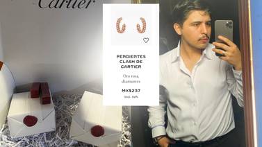 Fueron dos personas las que compraron aretes Cartier a 237 pesos