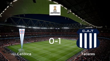 Talleres Córdoba consigue la victoria frente a U. Católica en el segundo 
tiempo (1-0)