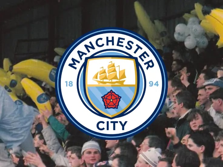 El mensaje detrás de las bananas inflables del Manchester City: La razón por la que los hinchas del Manchester City celebran con bananas