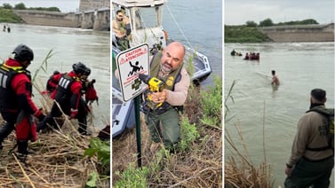 Migrantes se aglutinan en el Río Bravo a unas horas de culminar el Título 42