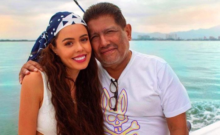 Juan Osorio es 37 años mayor que su novia Eva Daniela.