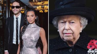 La reina Isabel II rechaza a Kim Kardashian y Pete Davidson en el Jubileo de Platino