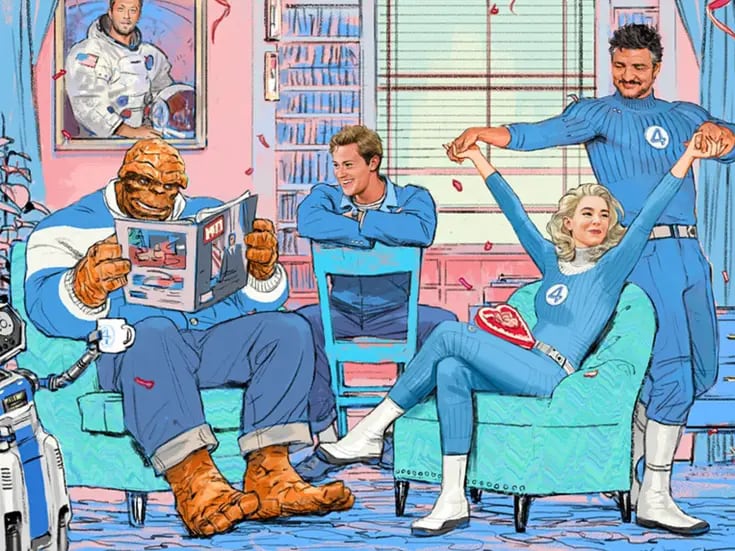 Marvel revela elenco de ‘Fantastic Four’, liderado por Pedro Pascal y Vanessa Kirby