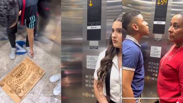 Escalofriante broma de jóvenes en un ascensor: simulan invocar un demonio usando una ouija