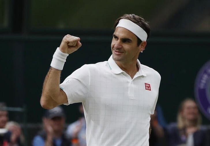  Jul 5, 2021
Foto de archivo de Roger Federer en un partido en Wimbledon en 2021. 
REUTERS/Paul Childs