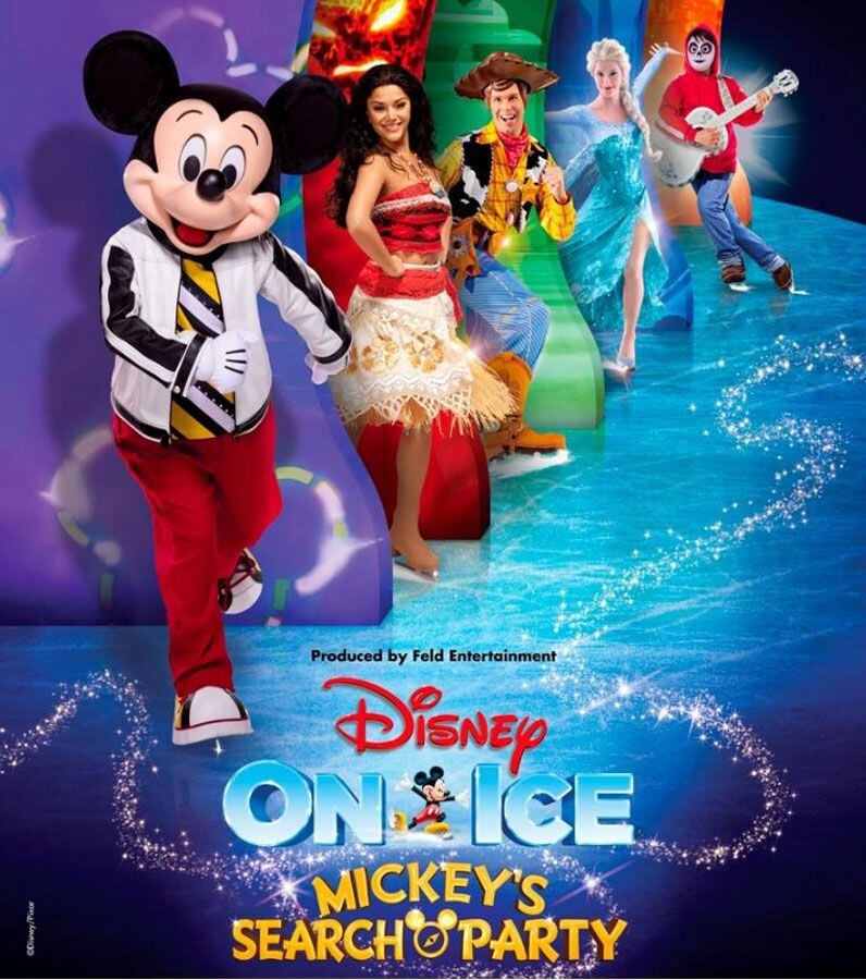Disney On Ice está de regreso en San Diego con el espectáculo de Mickeys Search Party.