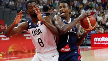 ¡Sorpresa! Francia eliminó a Estados Unidos del Mundial de basquetbol