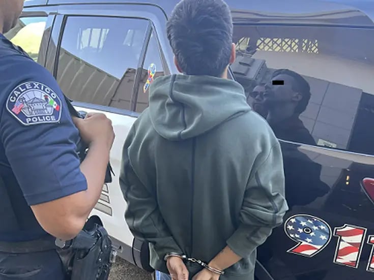 Arrestan a mexicalense por robo de autos en Calexico