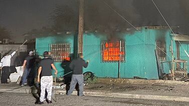Incendio deja daños en una casa de la colonia Conjunto Urbano Esperanza