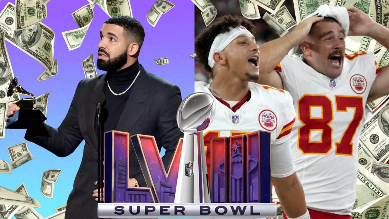 NFL: Drake apuesta $1 millón de dólares a favor de los Kansas City Chiefs en el Super Bowl LVIII