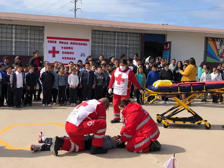 Arranca colecta de Cruz Roja en escuelas de Rosarito
