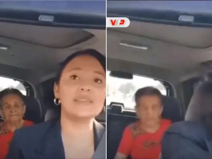 VIDEO: Hijo manda a su madre a un asilo en taxi; conductora rompe en llanto