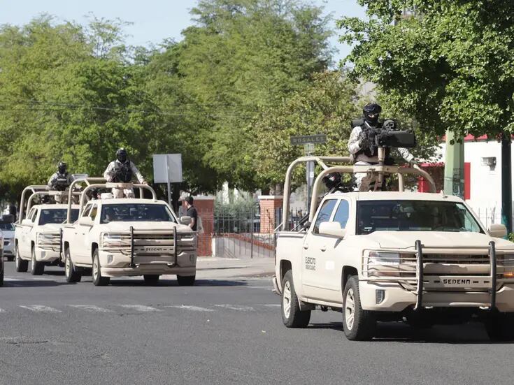 Llegan hoy 800 militares para reducir índice delictivo en Sonora