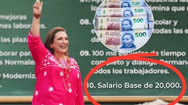 Xóchitl Gálvez promete salario base de 20 mil pesos para maestros