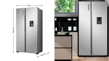 Liverpool ofrece refrigerador dúplex Hisense de 18 pies a precio de remate