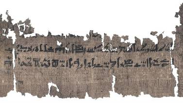 Revela papiro egipcio de 3 mil 500 años nuevos detalle sobre la momificación