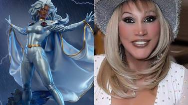 Así se vería Laura León, La Tesorito, como Storm de los X-Men, según la Inteligencia Artificial