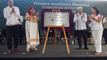 Se inaugura la primera gasolinera del Bienestar en Calakmul, Campeche