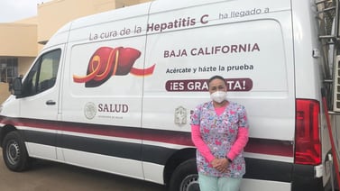 Instalan módulo de pruebas para hepatitis ''C'' afuera del Hospital General de Rosarito