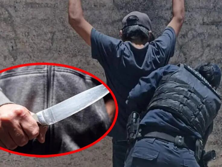 Hombre llevaba cuchillo entre sus ropas en la Adolfo López Mateos, en Hermosillo: es arrestado