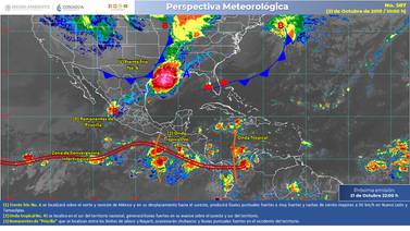 Se pronostican lluvias intensas en SLP, Querétaro, Hidalgo, Puebla y Veracruz