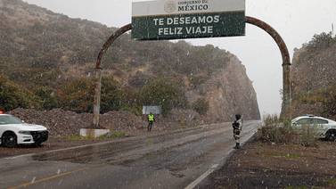 Alerta en carreteras de Sonora: Posibles derrumbes de piedras en la zona