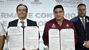Firma Erik morales acuerdo con Xochicalco