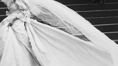 Vestido de novia de Diana de Gales será exhibido por primera vez