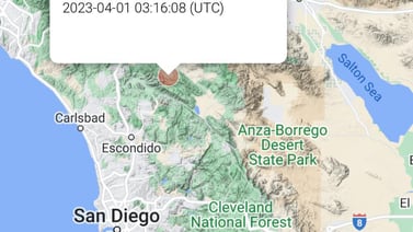 Protección Civil  de BC reporta sismo de magnitud 4.5 con percepción en Tijuana
