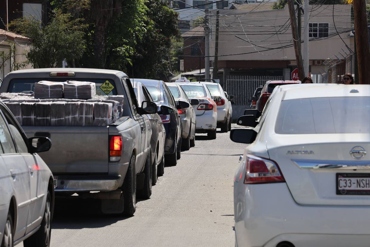 El 84.3% de la población tijuanense considera que las calles y avenidas presentan embotellamientos frecuentes.