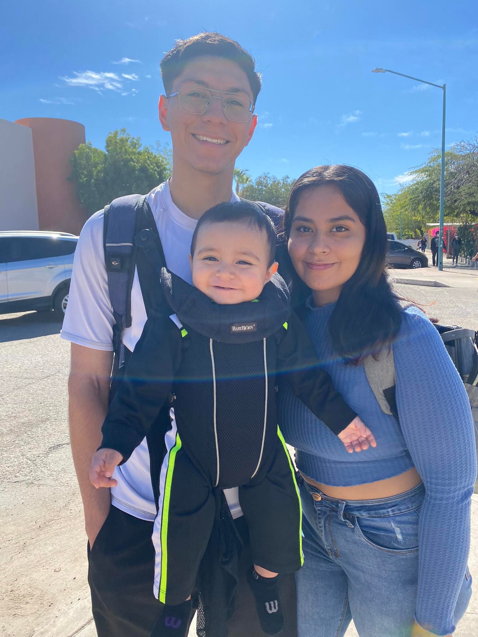Daniel Valenzuela y Karla Esquer tuvieron su primer hijo el 29 de marzo del año pasado, mientras estudiaban séptimo semestre de la Ingeniería en Metalurgia