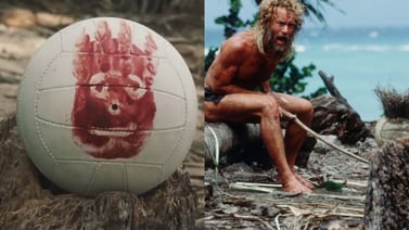 ¡Se lo lleva la marea! Subastan a Wilson, la pelota de Tom Hanks en "Náufrago"