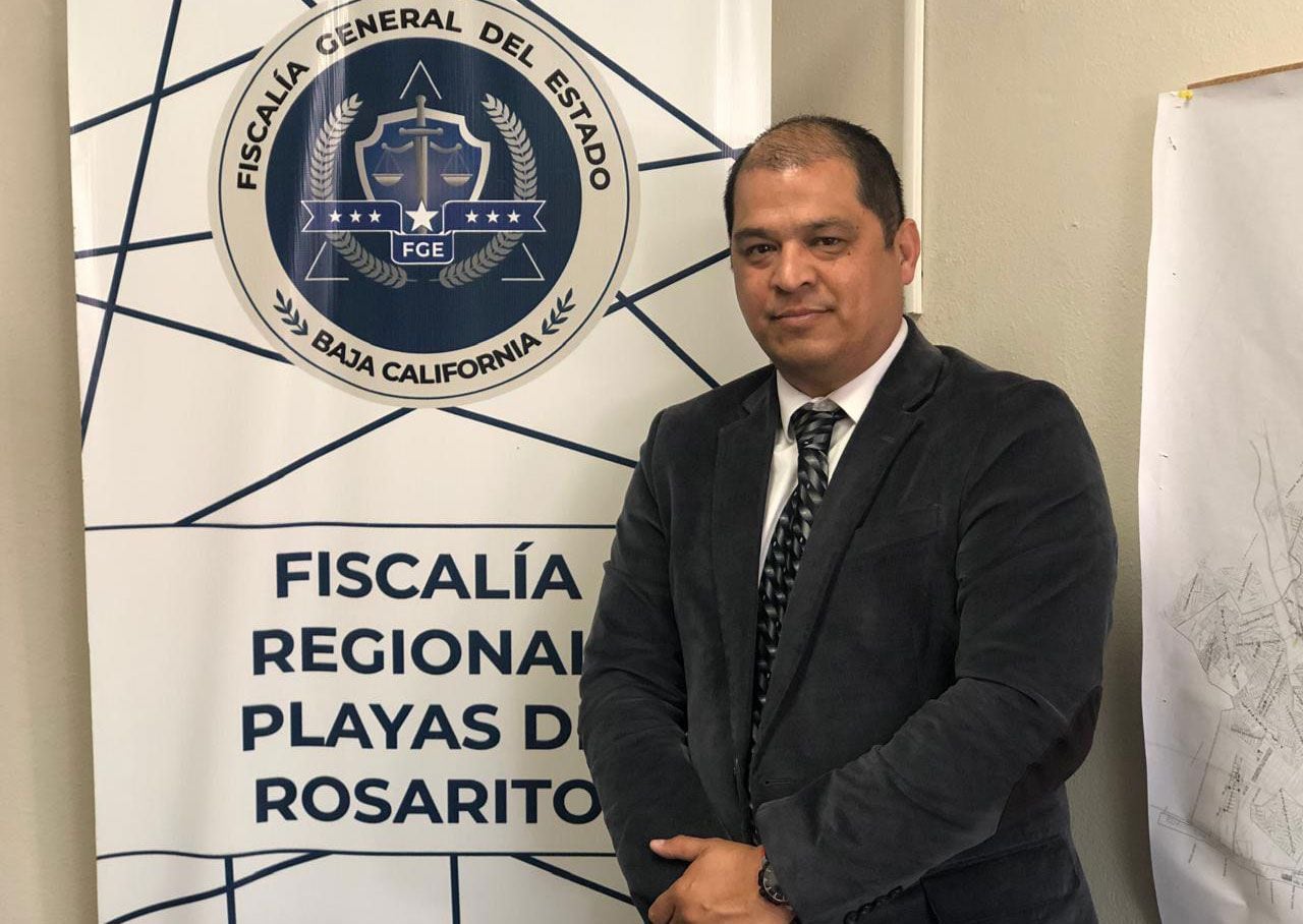 Arturo Mandujano Quezada, Fiscal Regional en Rosarito.