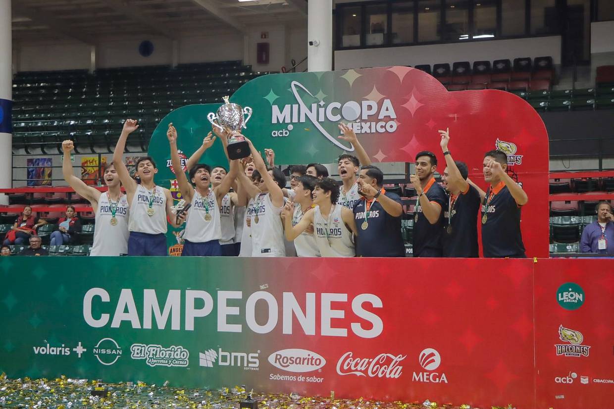 El campeón de esta primera edición de la Minicopa México 2024 fue Pioneros de Los Mochis.