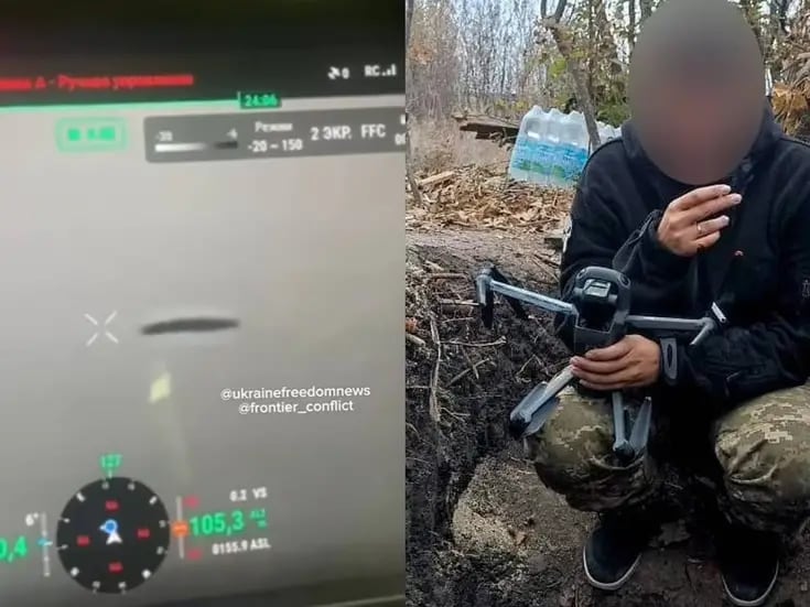 VIDEO: Soldado ucraniano afirma haber grabado a OVNI en zona de guerra