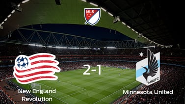 New England Revolution suma tres puntos más frente a Minnesota United (2-1)