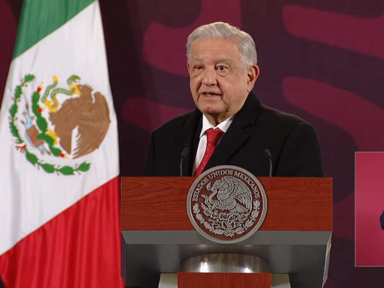 López Obrador afirmó que va “bastante bien” y que su médico le informó que “no es nada preocupante”. | Captura de pantalla