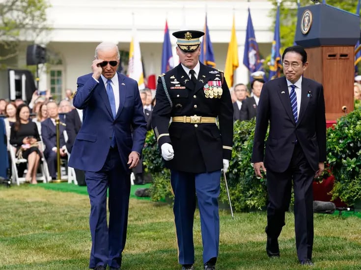 Biden recibe a Kishida en la Casa Blanca y declara “una alianza global” con Japón