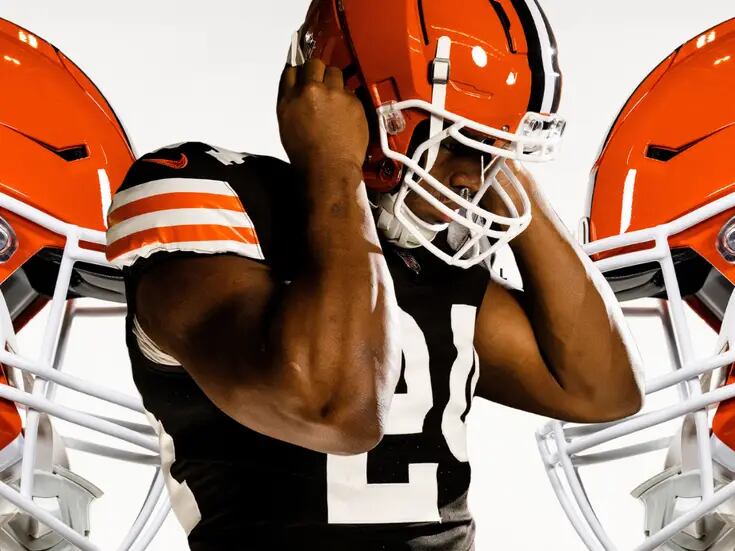 NFL: Browns de Cleveland estrenan mascarillas blancas en sus cascos rumbo la temporada 2024
