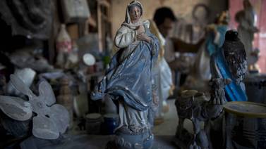 Conoce el arte de elaborar imágenes de la Virgen en Nicaragua