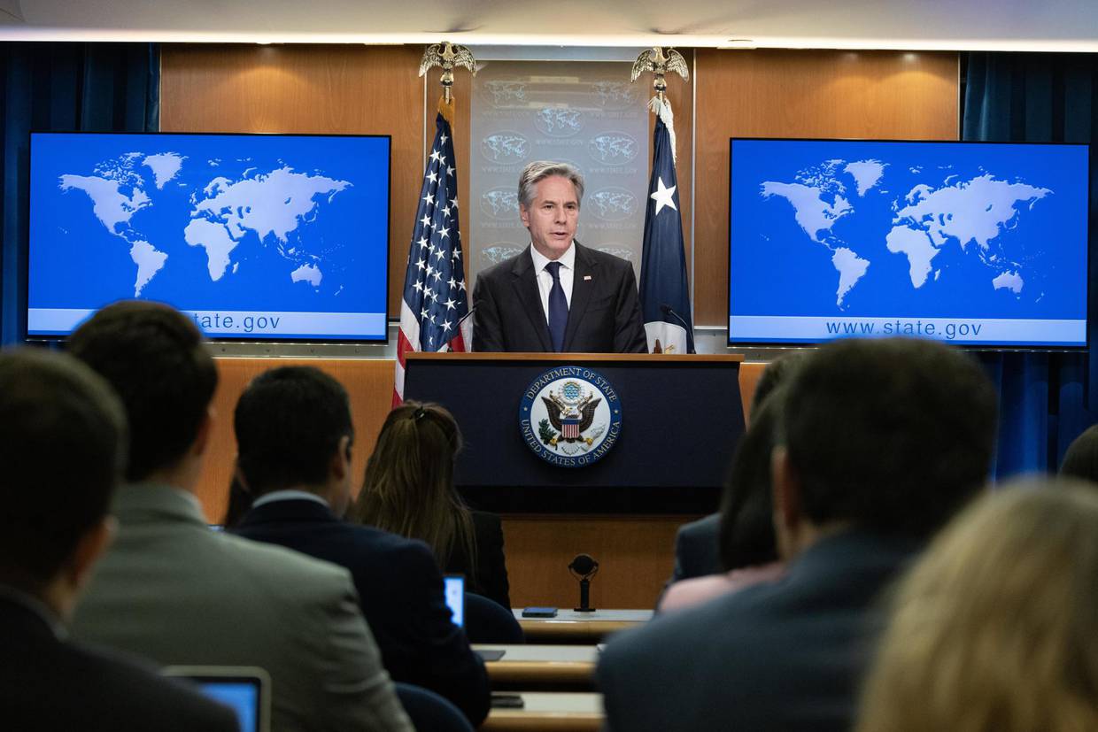 El secretario de Estado de Estados Unidos, Antony Blinken, confirmó este lunes que su departamento tiene una investigación "en marcha" sobre presuntas violaciones de derechos humanos por parte de Israel / EFE
