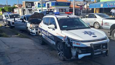Cruce peligroso en avenida Siete e Israel González, en Hermosillo