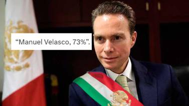 Manuel Velasco se ilusionó con 73% en encuesta de Morena pero todo fue un error de Durazo