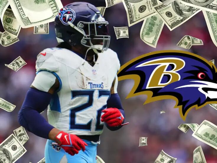 NFL: Derrick Henry firma contrato de dos años y $16 millones de dólares con los Ravens en la agencia libre