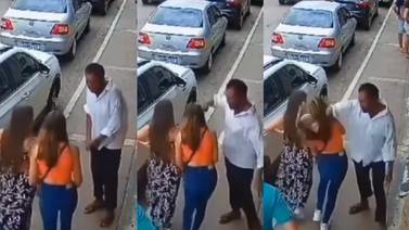 VIDEO: Hombre golpea a adolescente en la cara por negarse a darle dinero