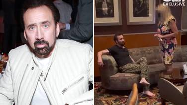 Nicolas Cage fue expulsado borracho de un restaurante en Las Vegas 