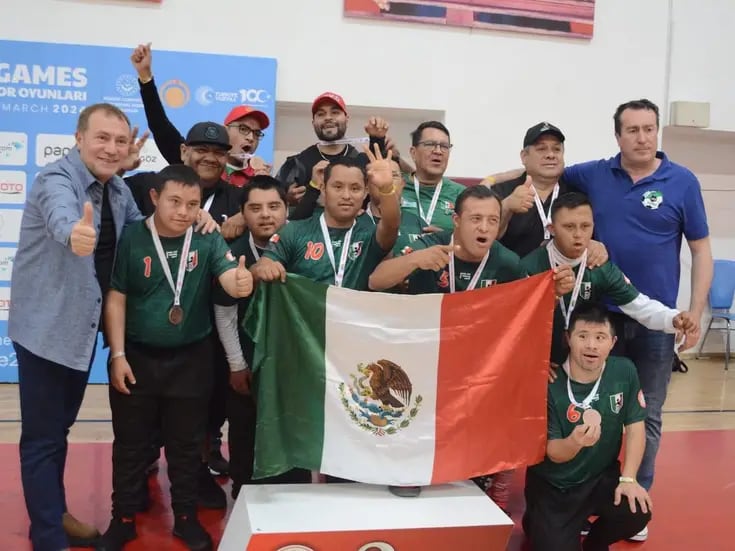 Selección mexicana de Futsal Down se trae medalla de bronce