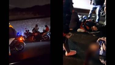 Conductor ebrio arrolla a motociclistas peregrinos que regresaban de ver a la Virgen en Edomex