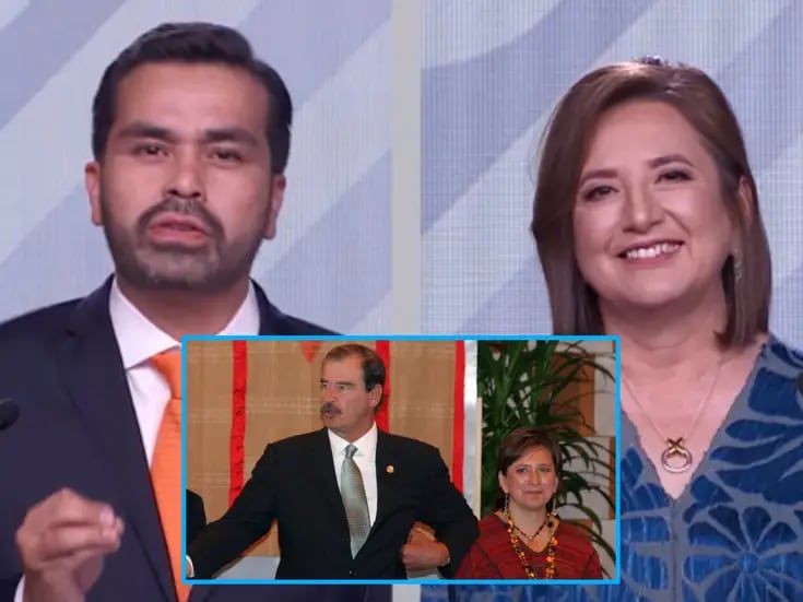 Máynez critica a Gálvez por su previa relación de trabajo con el ex-presidente Vicente Fox